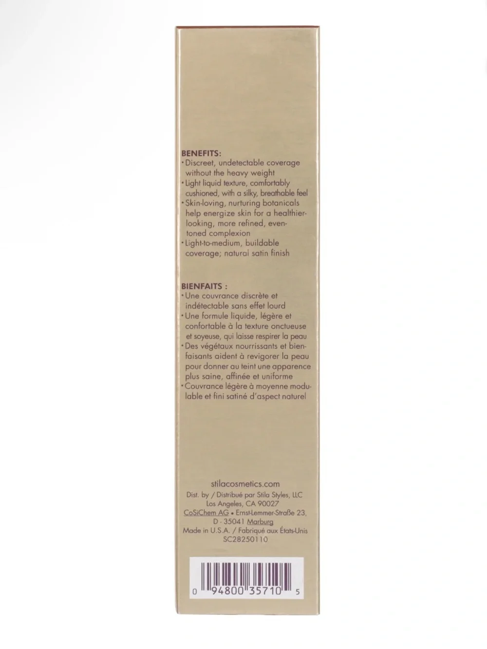 Stila Hide and Chic Fluid Foundation - Deep 1